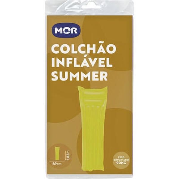 Encontraproduto.com.br - Colchão Inflável Summer - amarelo MOR