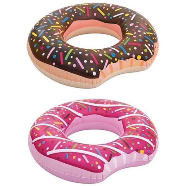 Encontraproduto.com.br - Boia Donut - Rosa MOR