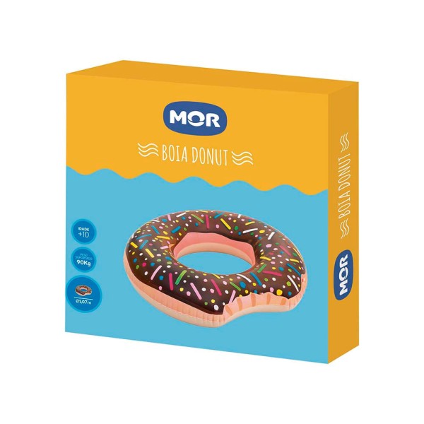 Encontraproduto.com.br - Boia Donut - Rosa MOR