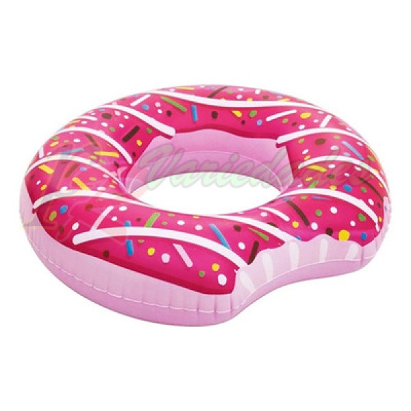 Encontraproduto.com.br - Boia Donut - Rosa MOR