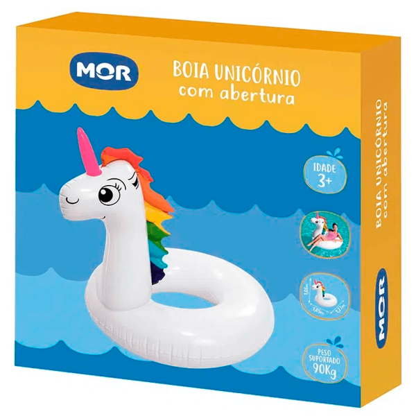 Encontraproduto.com.br - Boia Unicórnio com Abertura MOR