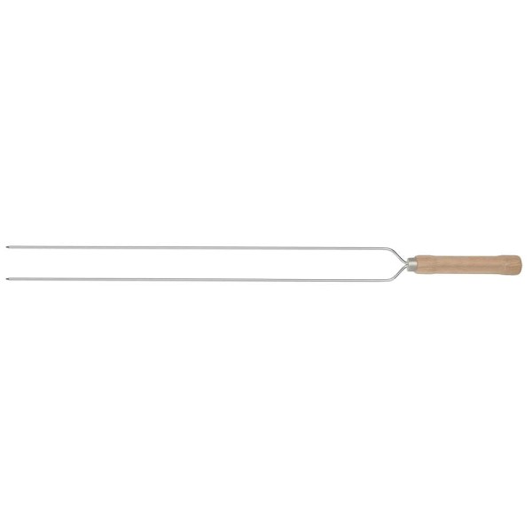 Espeto Duplo para Churrasco 65cm MOR
