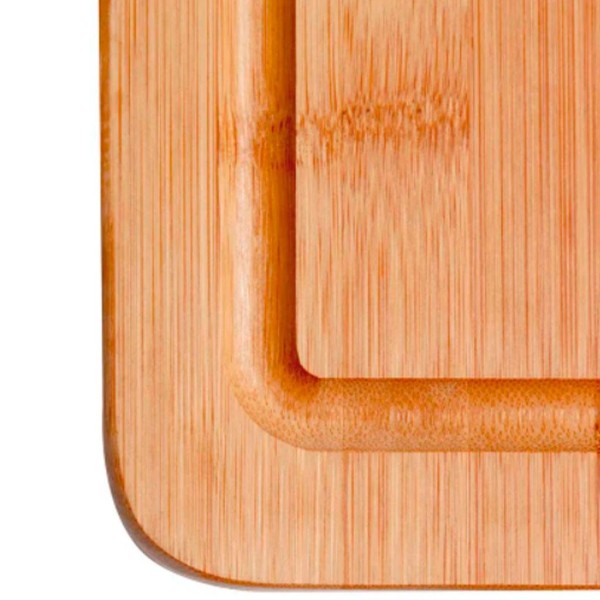 Encontraproduto.com.br - Tábua para Corte com Alça Bamboo 50cm x 30cm MOR