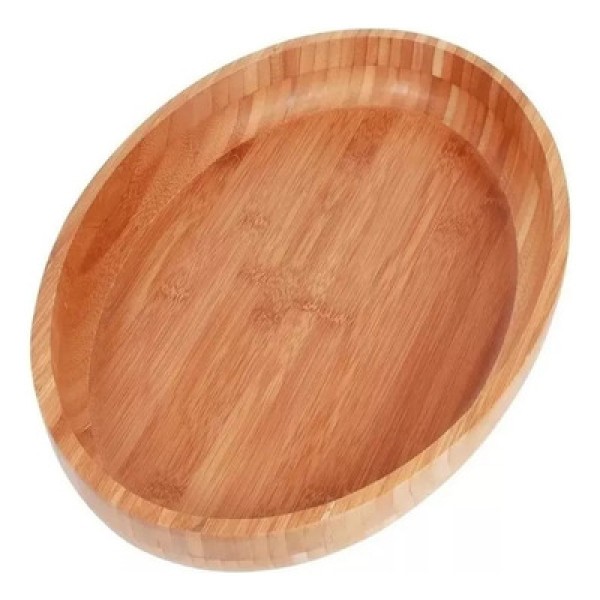 Encontraproduto.com.br - Gamela Oval Bamboo 33cm x 23cm MOR