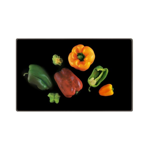 Encontraproduto.com.br - Tábua de Vidro para Corte Retangular 20cm x 30cm - pimentao MOR