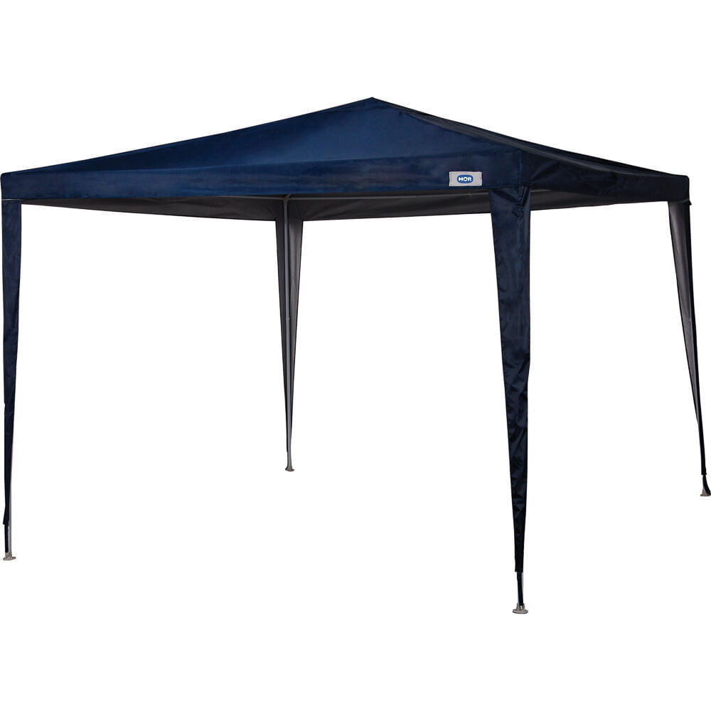 Encontraproduto.com.br - Gazebo MOR Oxford 3M x 3M - Azul