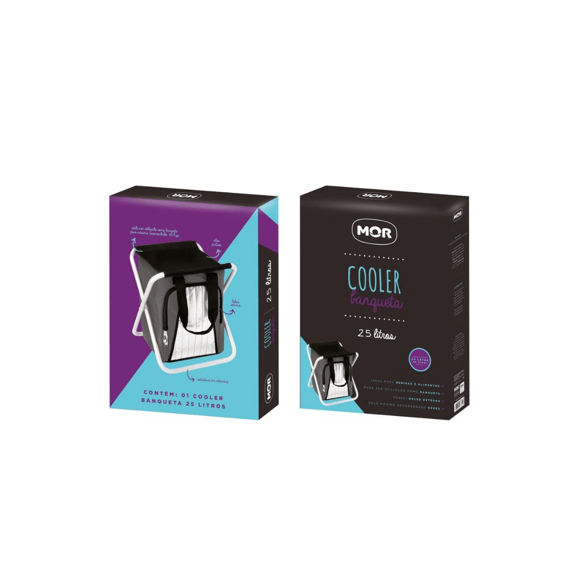 Encontraproduto.com.br - Ice Cooler Banqueta 25 Litros MOR