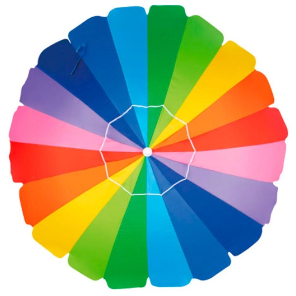 Encontraproduto.com.br - Guarda Sol Mor Rainbow 2,20 Metros em Alumínio