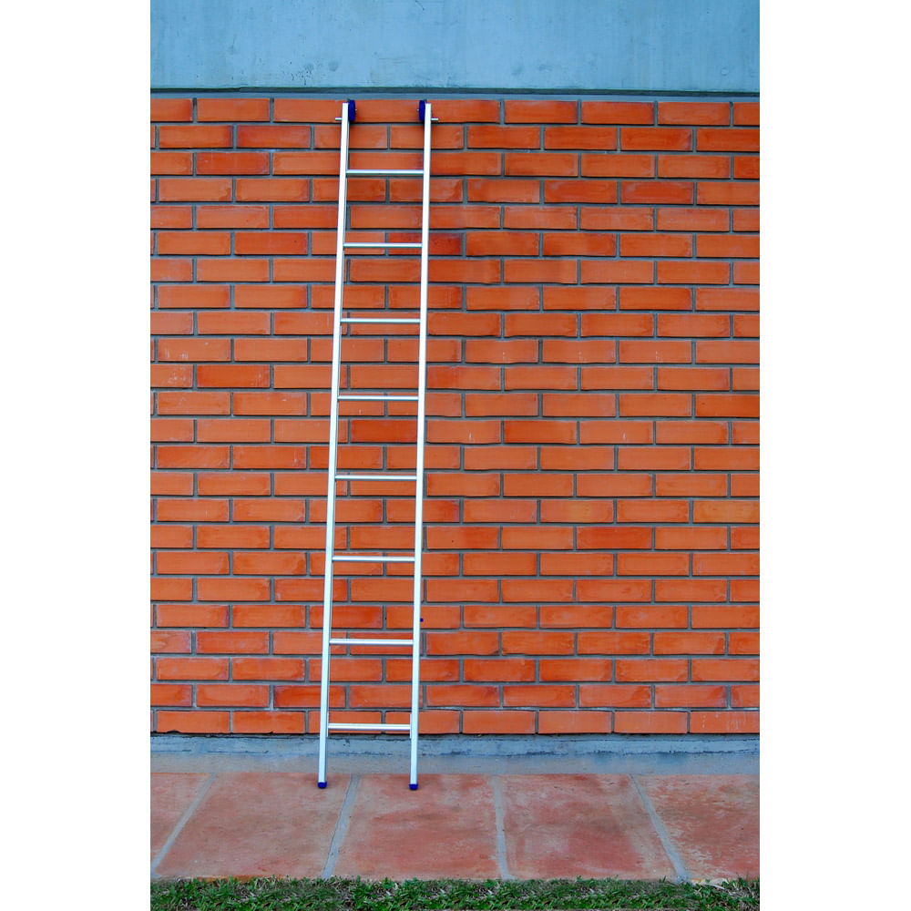 Encontraproduto.com.br - Escada de Alumínio Mor 2 x 8 Degraus Extensiva, 3 em 1 - 5204