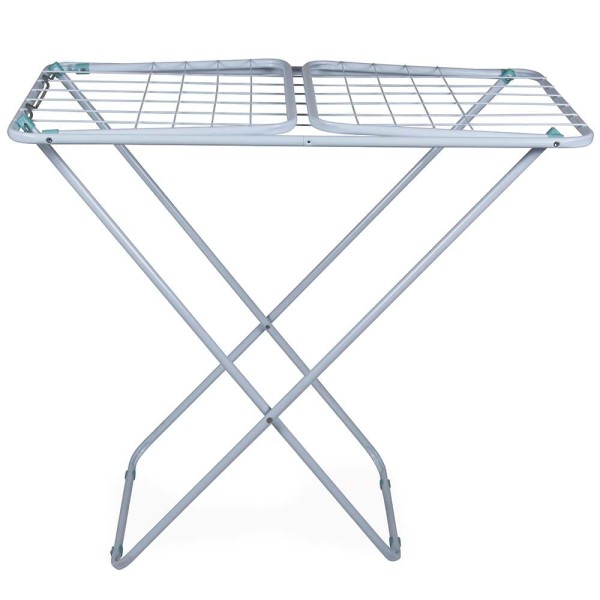 Encontraproduto.com.br - Varal Portátil Mor Chão Slim Com Abas 6105