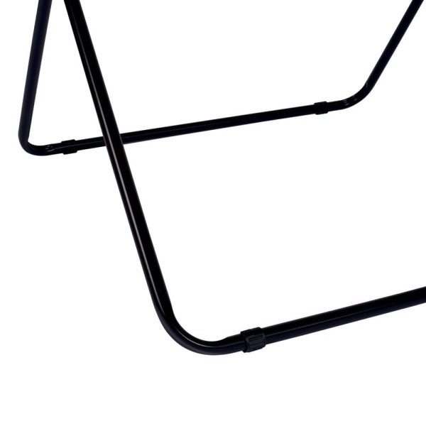 Encontraproduto.com.br - Varal de chão Maxi Mor com Abas em Aço - Preto