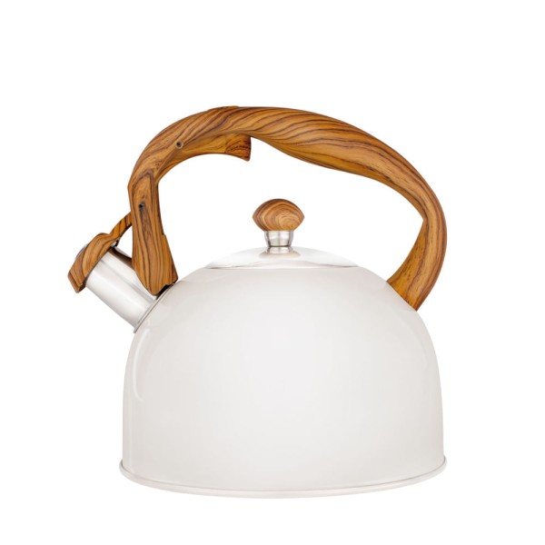 Encontraproduto.com.br - Chaleira Wood 2,5 Litros Bege MOR