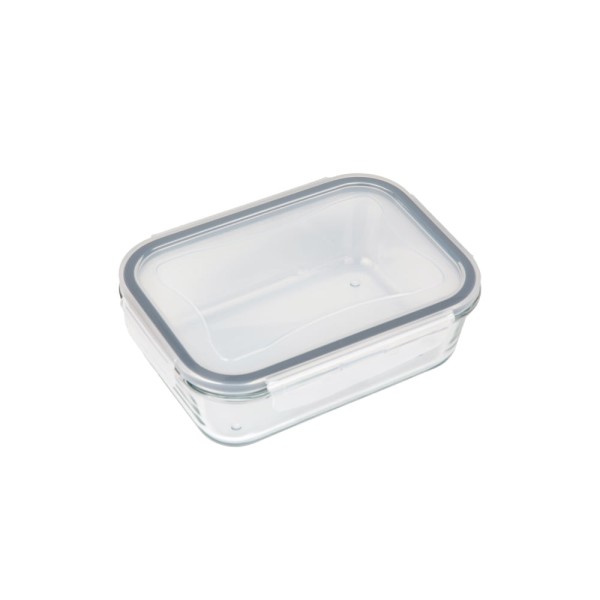 Pote Refratário Retangular com Tampa 800 ml Mor Glass MOR
