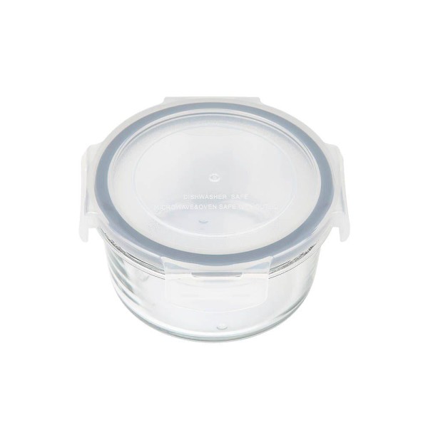 Encontraproduto.com.br - Pote Refratário Redondo com Tampa 420ml Mor Glass MOR