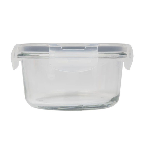 Encontraproduto.com.br - Pote Refratário Redondo com Tampa 420ml Mor Glass MOR