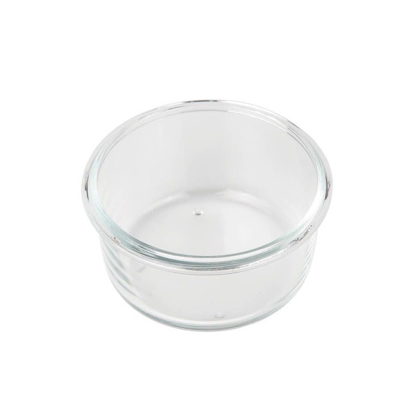 Encontraproduto.com.br - Pote Refratário Redondo com Tampa 420ml Mor Glass MOR