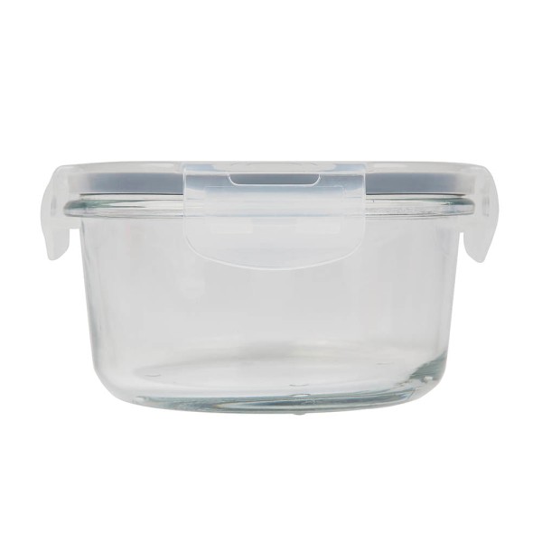 Encontraproduto.com.br - Pote Refratário Redondo com Tampa 420ml Mor Glass MOR