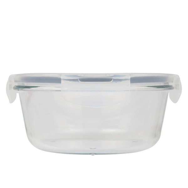 Encontraproduto.com.br - Pote Refratário Redondo com Tampa 800ml Mor Glass MOR