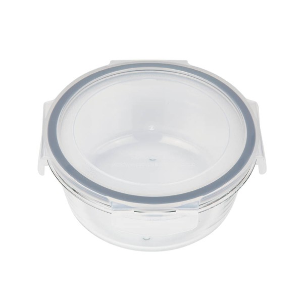 Encontraproduto.com.br - Pote Refratário Redondo com Tampa 800ml Mor Glass MOR
