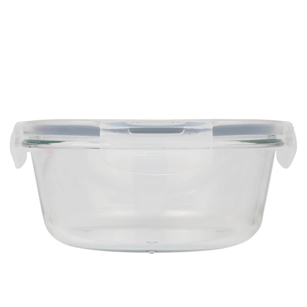 Encontraproduto.com.br - Pote Refratário Redondo com Tampa 800ml Mor Glass MOR