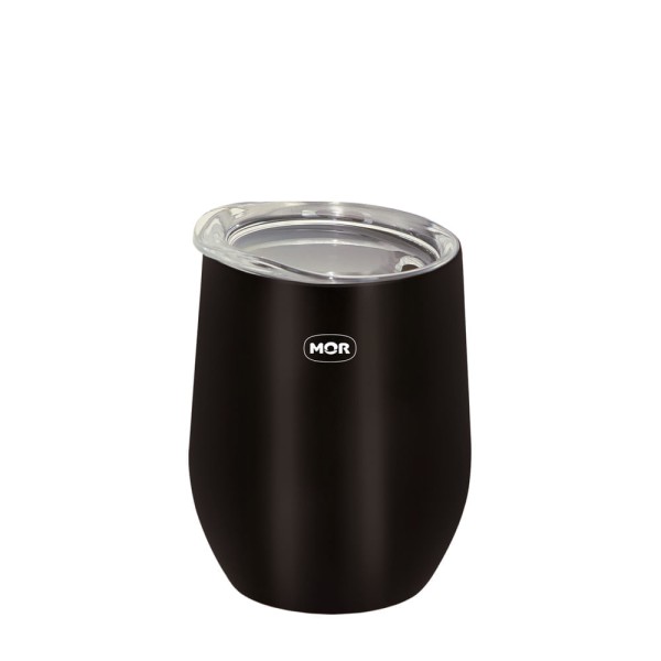 Copo Térmico Mor Cuia 360ml com Tampa - Preto