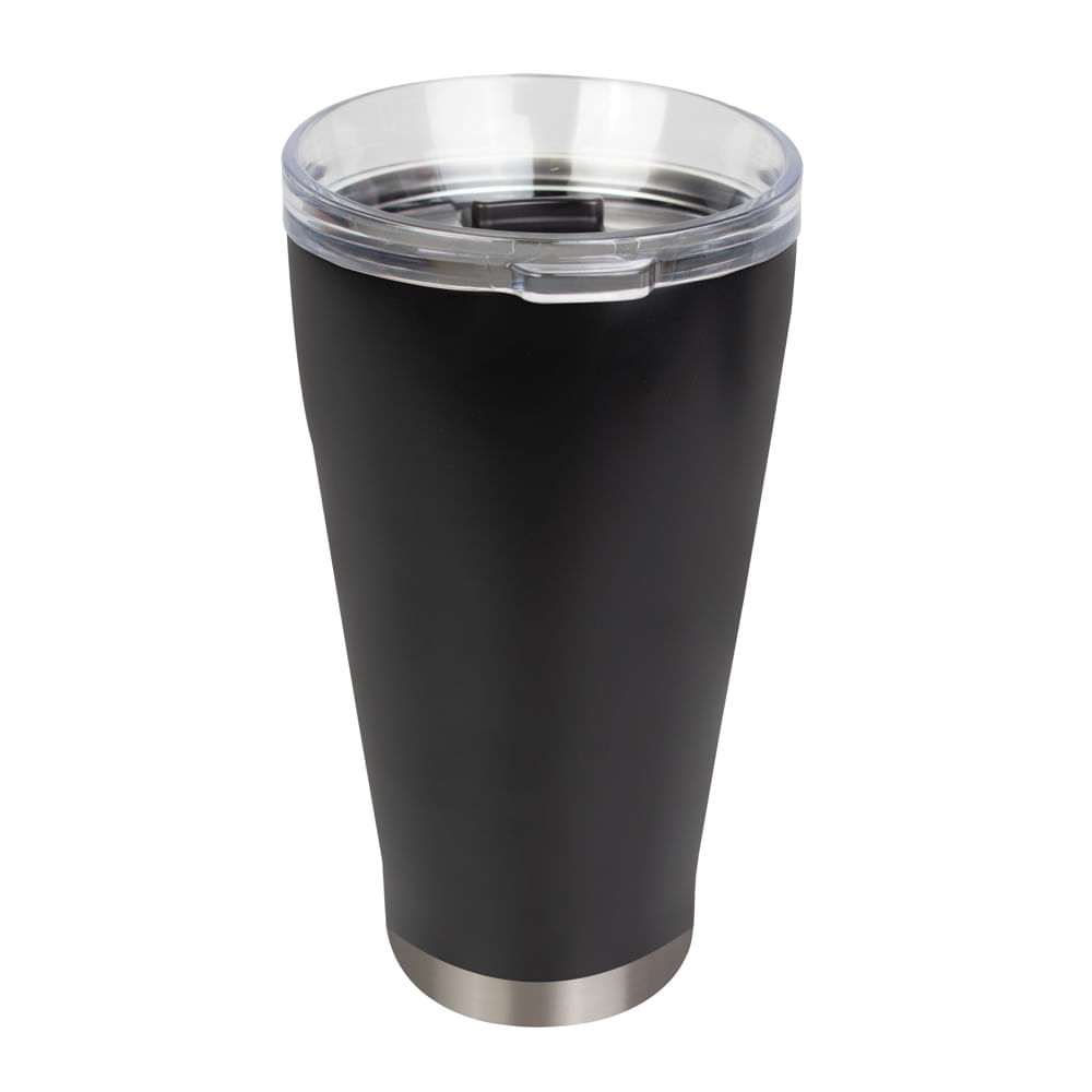 Copo Térmico Mor 700ml com Tampa e Abridor - Preto