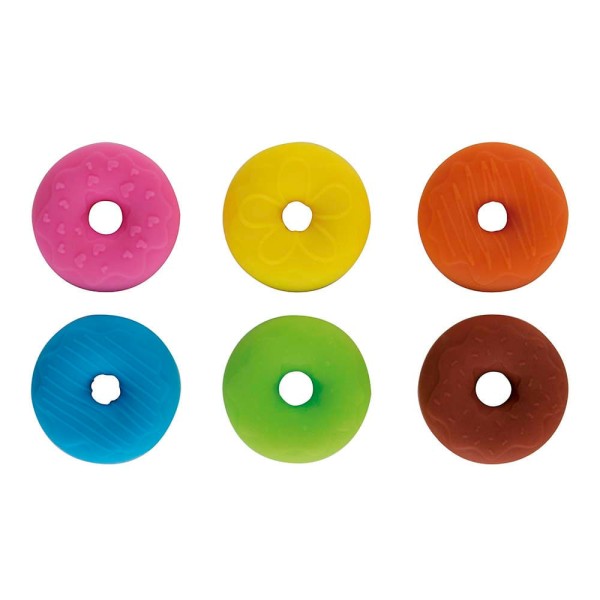 Marcador de Copo Silicone Donut MOR