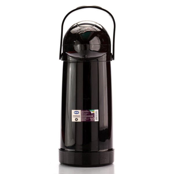 Encontraproduto.com.br - Garrafa Térmica de Pressão Nobile 1 Litro Preta MOR