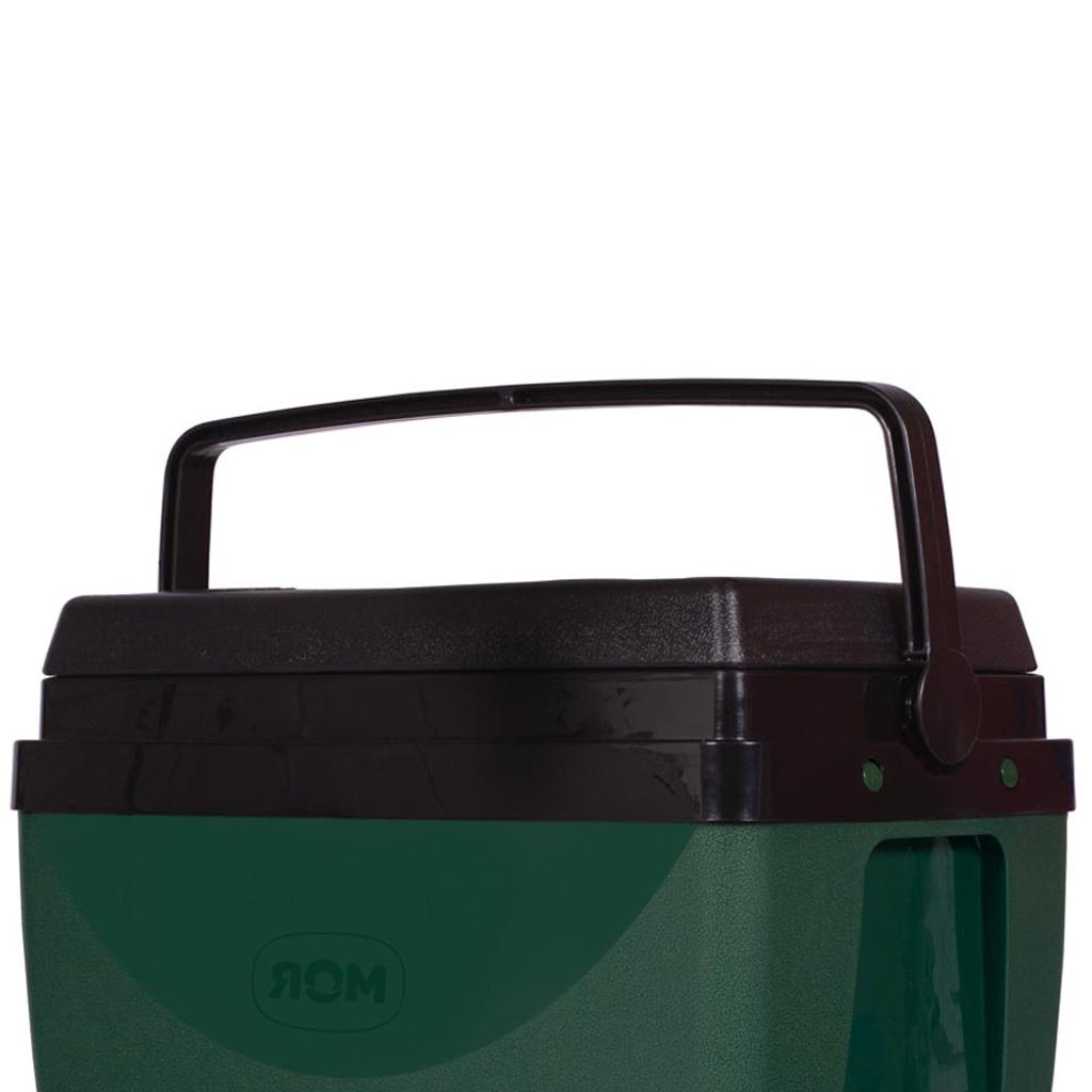 Encontraproduto.com.br - Caixa Térmica 34 Litros Verde Escuro MOR