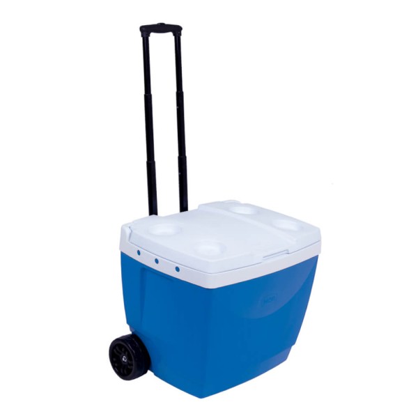 Caixa térmica Mor 42 Litros com Rodinhas - Azul