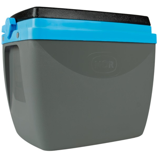 Caixa térmica Mor 18 Litros com Porta Copo - Cinza/Azul