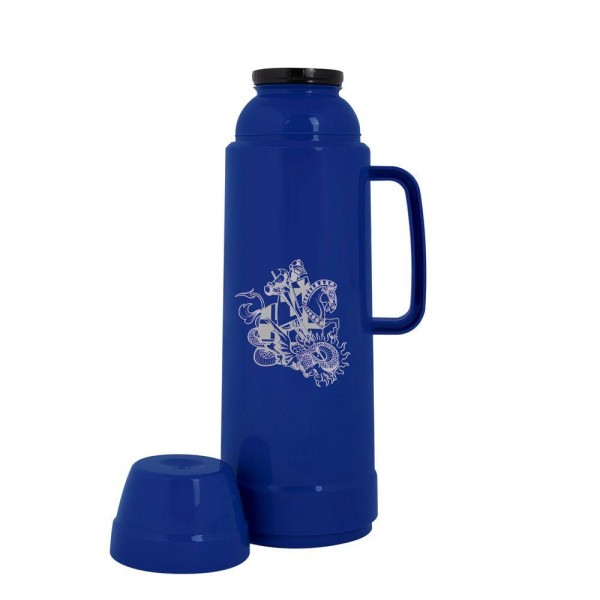 Encontraproduto.com.br - Garrafa Térmica Mor Use Mirtilo Estampa São Jorge 1L