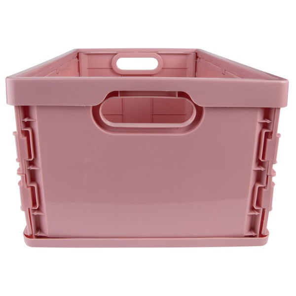 Encontraproduto.com.br - Caixa Dobrável Grande Rosa Antigo