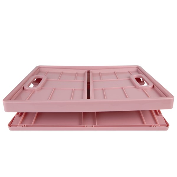 Encontraproduto.com.br - Caixa Dobrável Grande Rosa Antigo