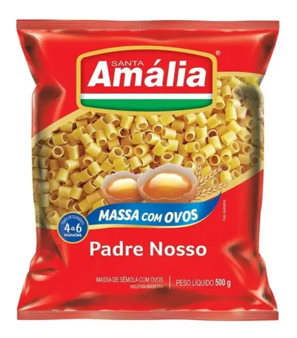 Macarrão Santa Amália Padre Nosso 500g