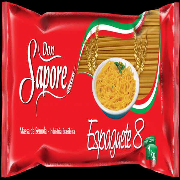 Massa Semola Don Sapore Espaguete 1kg