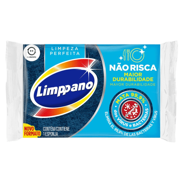 Encontraproduto.com.br - Esponja Limppano Não Risca Antiaderente