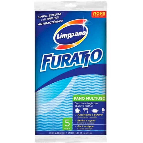 PANO LIMPPANO FURATTO AZUL C5