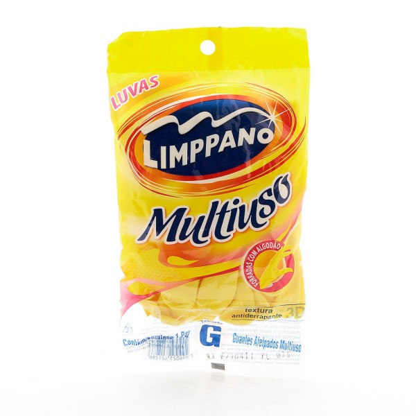 Encontraproduto.com.br - Luvas Multiuso Limppano Forradas G 1 Par