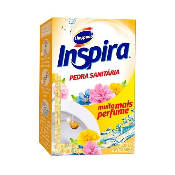 Pedra Sanitária Inspira Flores do Campo c/1 unidade