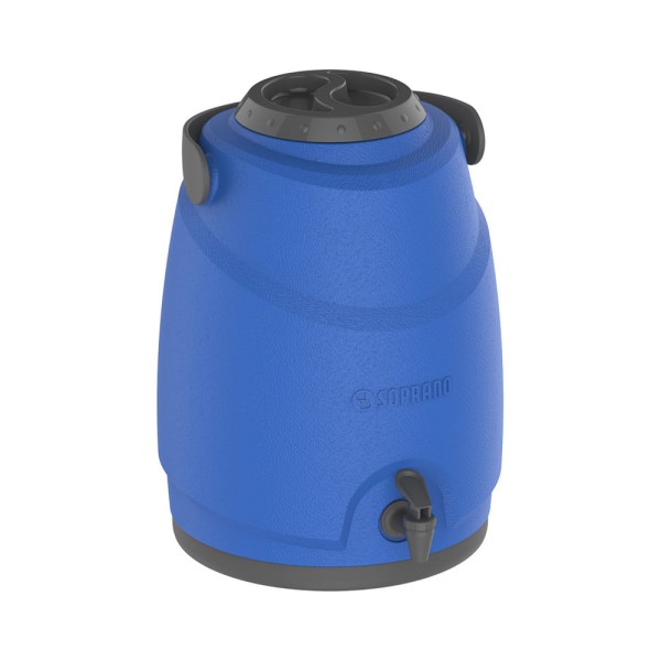 Encontraproduto.com.br - Botijão Isotérmico com Torneira 12 L Azul Aspen - Soprano
