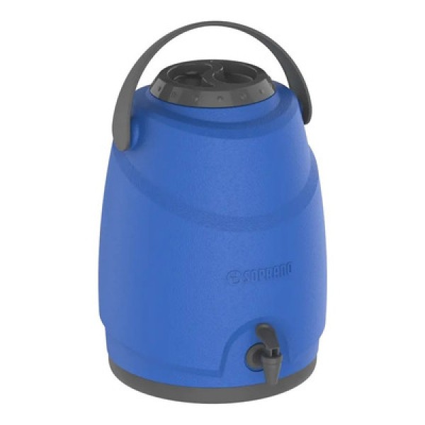 Encontraproduto.com.br - Botijão Isotérmico com Torneira 12 L Azul Aspen - Soprano