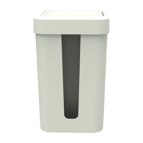 Encontraproduto.com.br - Lixeira com Porta Sacos de Lixo Verde 5 L - Soprano