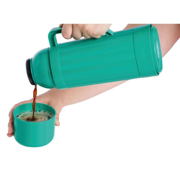Encontraproduto.com.br - Garrafa Térmica 1 L Verde Topázio - Soprano