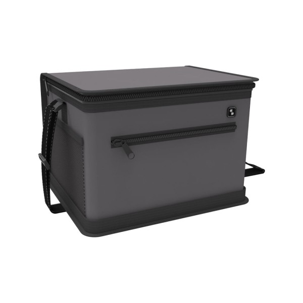 Encontraproduto.com.br - Bolsa Térmica com Alça 12 L Cinza Tropical - Soprano