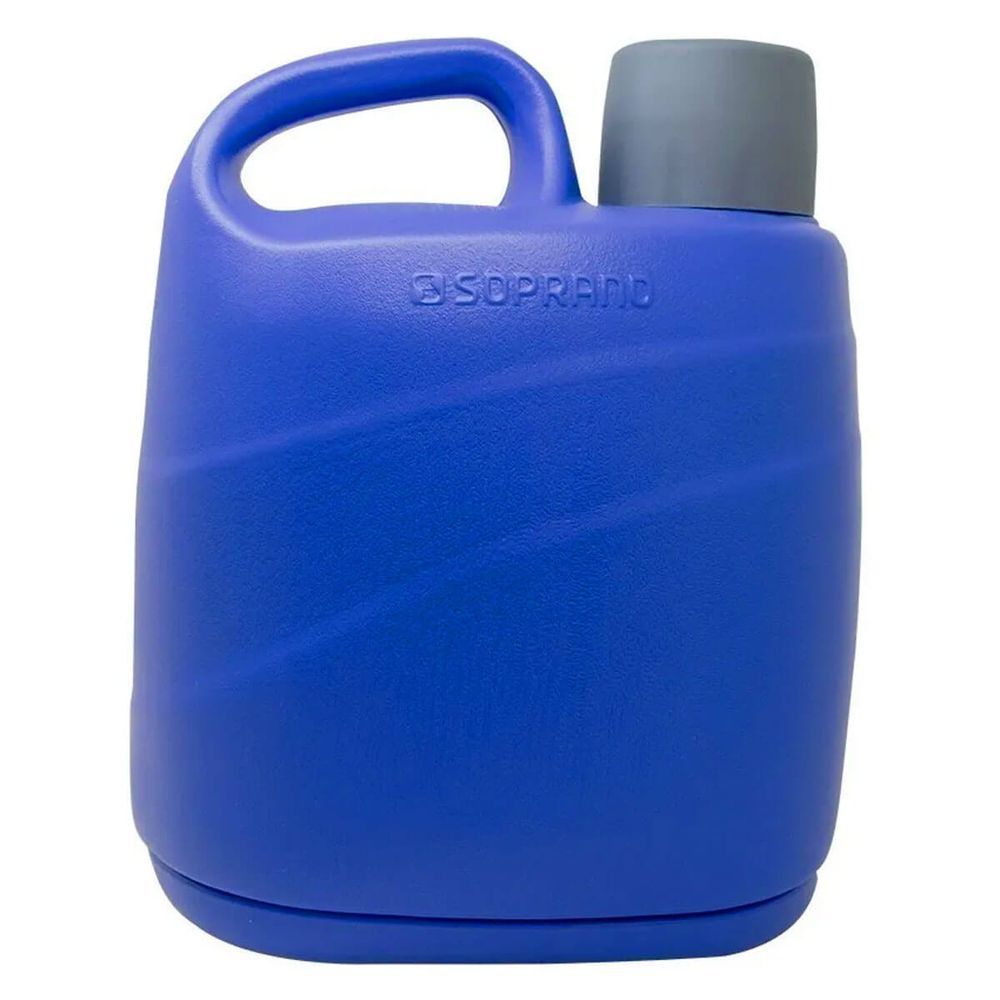 Encontraproduto.com.br - Botijão Isotérmico 5 L Azul Oásis - Soprano
