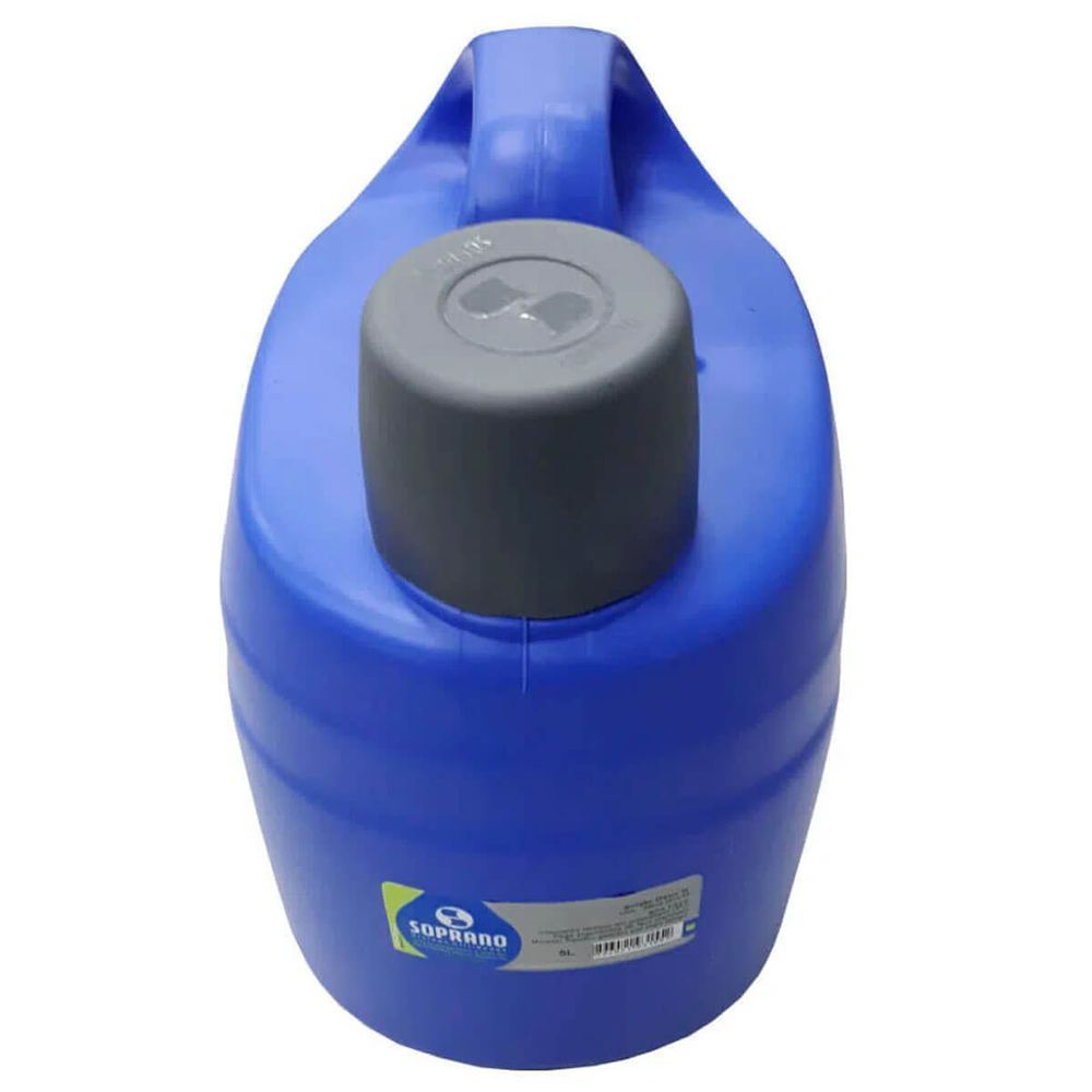 Encontraproduto.com.br - Botijão Isotérmico 5 L Azul Oásis - Soprano