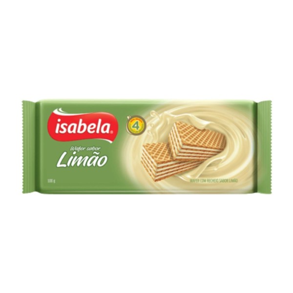 Encontraproduto.com.br - Wafer Isabela Sabor Limão 100g