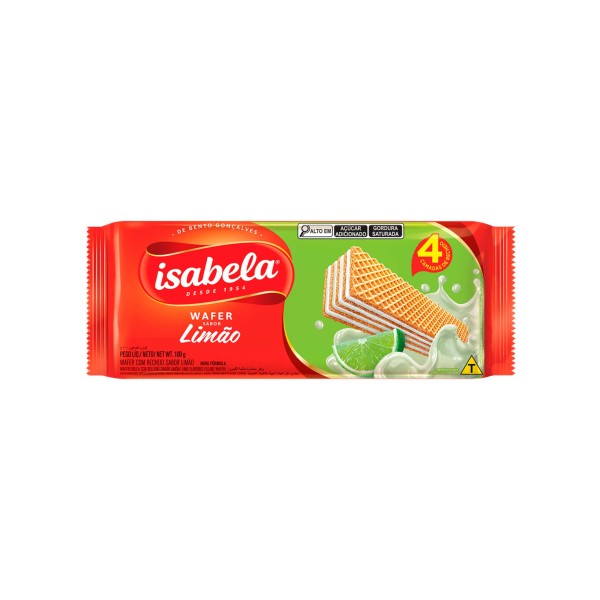 Encontraproduto.com.br - Wafer Isabela Sabor Limão 100g
