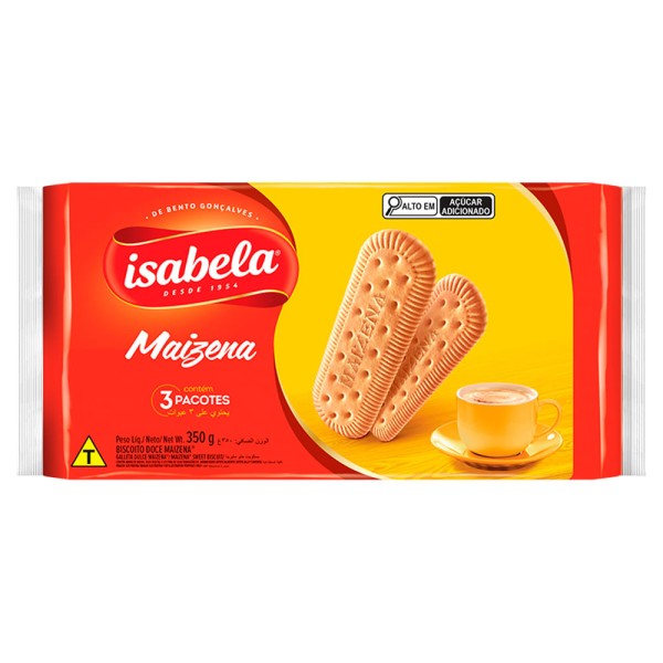 Biscoito Maisena Isabela Tradicional 350g